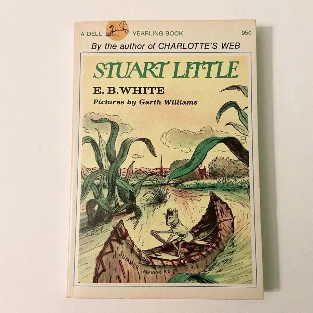 Vintage 1971 Stuart Little Book by E B White A Dell Yearling Book Paperback